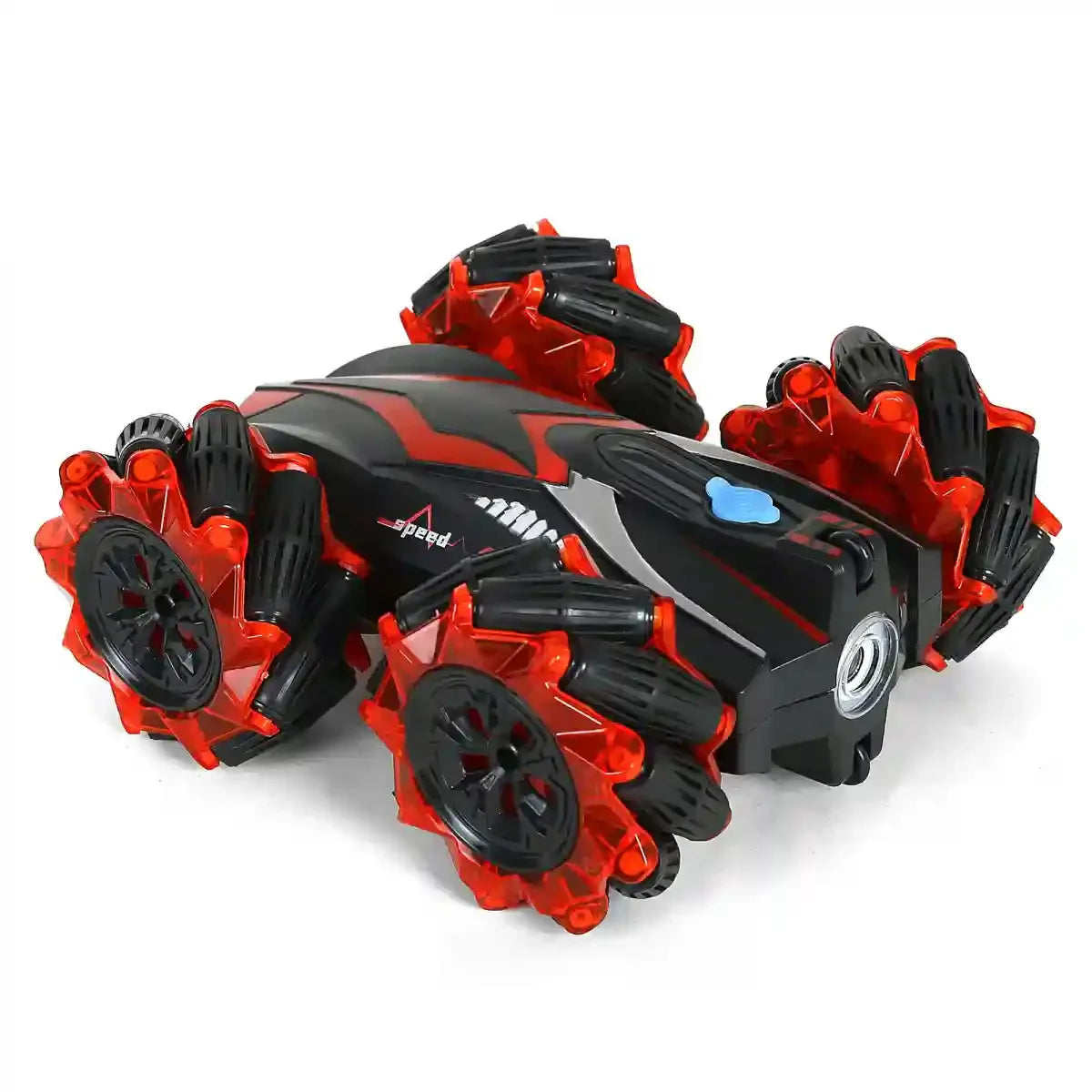 Hurricane Drift Stunt Car – Red | 360° Spins, Double-Sided Driving, Drifting Wheels & 2.4GHz Remote Control (Age 6+)