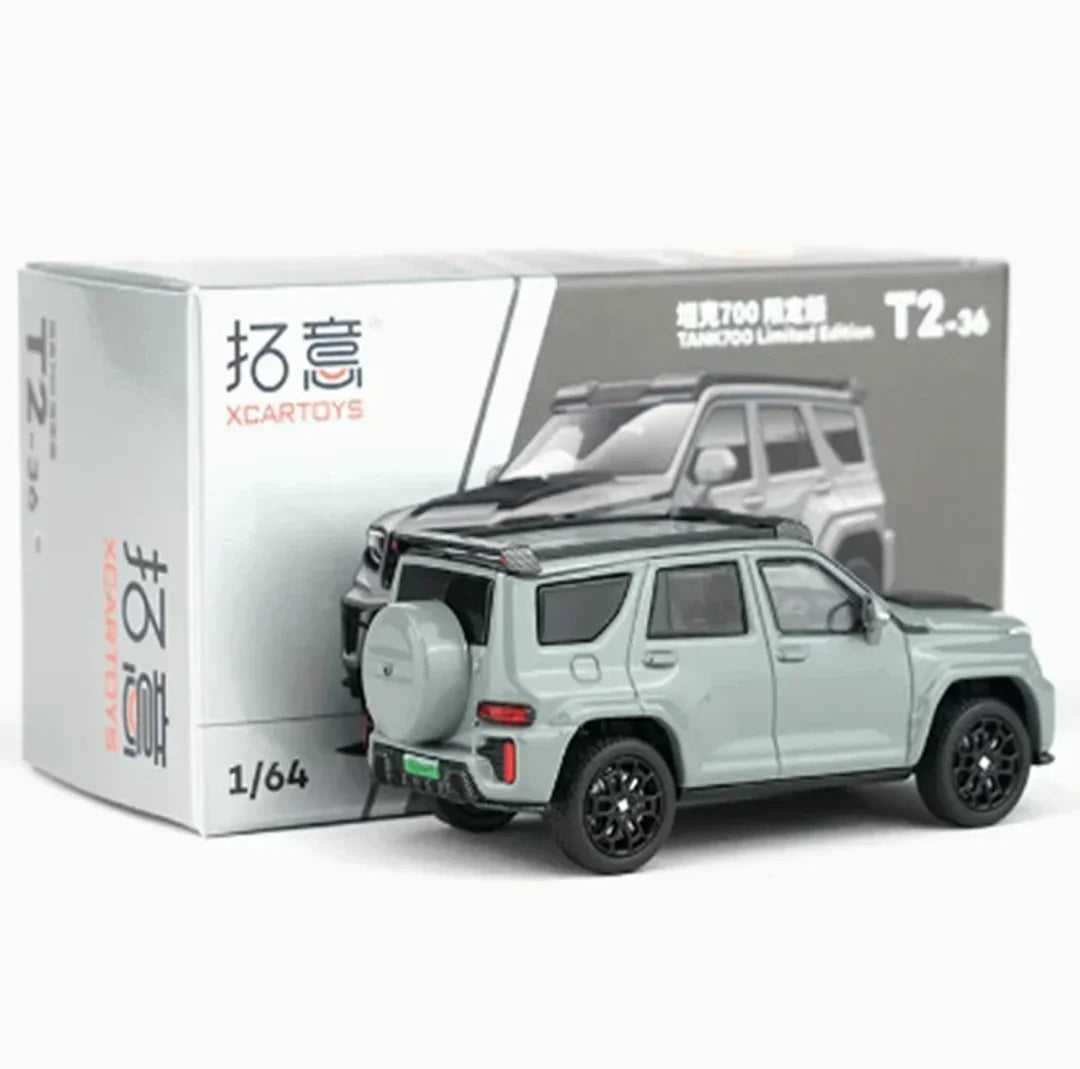 XCARTOYS 1:64 Tank 700 Limited Edition Diecast | Forged Grey | T2