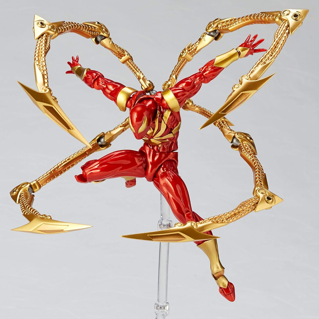 Kaiyodo Amazing Yamaguchi Revoltech No.023 Spider-Man Iron Spider Action Figure