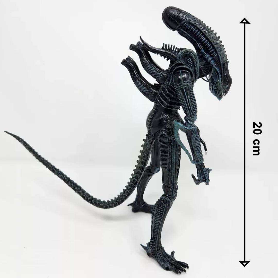 NECA XENOMORPH BLUE ALIEN FULLY ARTICULATED ACTION FIGURE WITH BENDABLE TAIL