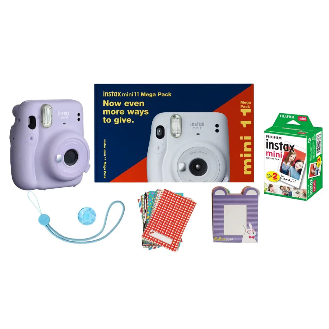 Fujifilm Instax Mini 11 Mega Pack (Purple) - Jaiman Toys