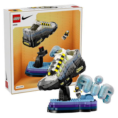 LEGO Nike 43025 Air Max 95 Sneaker Building Set | Collectible Nike Shoe Model with Display Stand & Minifigure | Creative Building Toy for Teens, Adults & Sneaker Fans