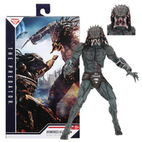 (Damaged Box) The Predator Armored Assassin Predator Deluxe Action Figure 11 Inch – Movie Collectible with Accessories |
