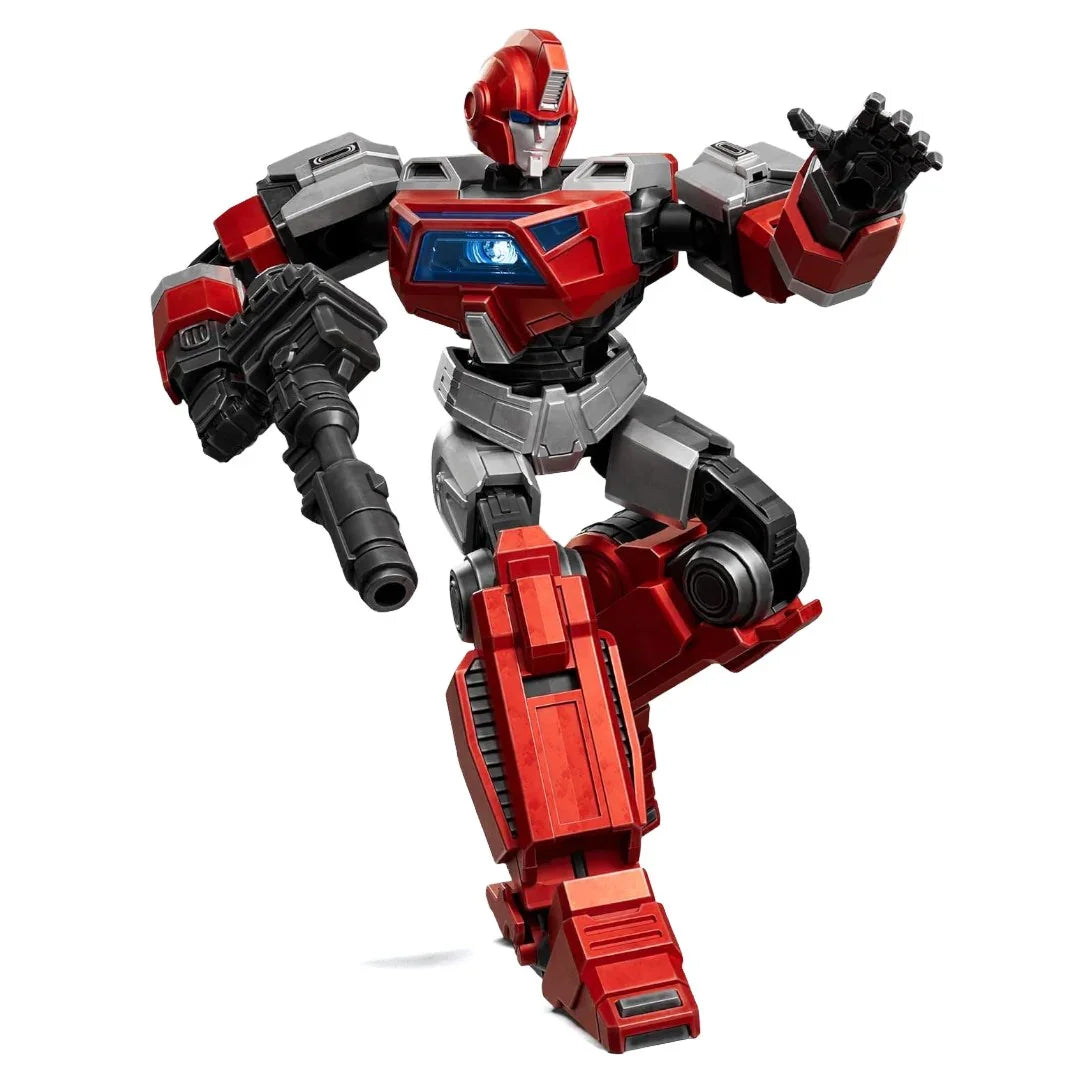 BLOKEES Transformers Classic Class Ironhide – 5 Inch LED Light-Up Model Kit | 92-Piece DIY Buildable Action Figure
