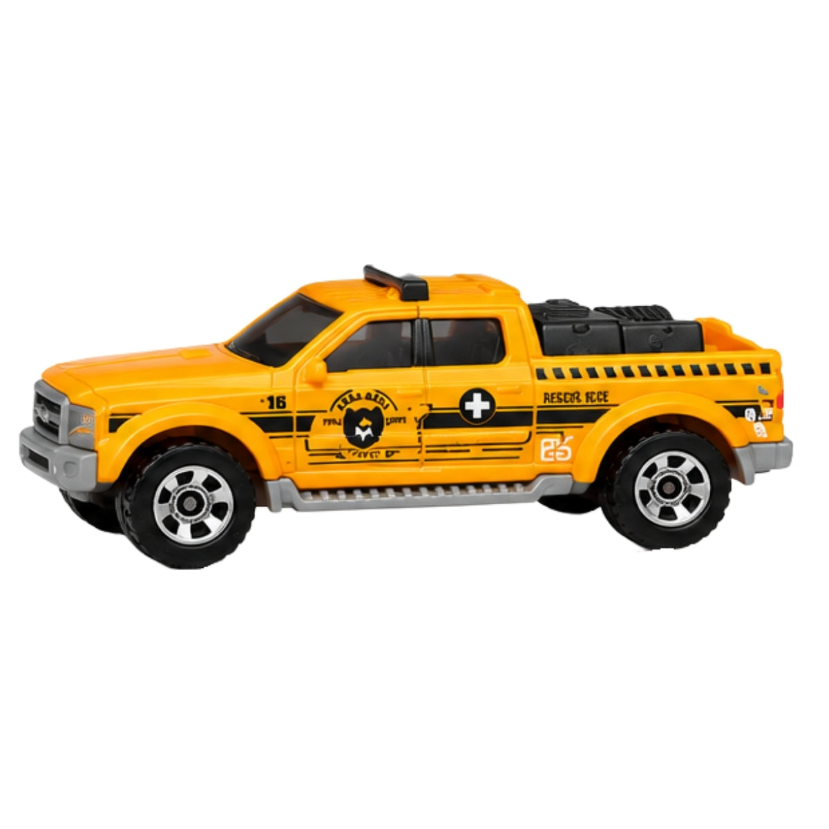 Matchbox JBX32 MBX Rescue IV 5-Pack Die-Cast Emergency & Rescue Toy Vehicles Set for Kids and Collectors