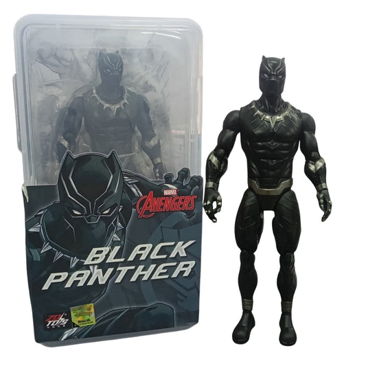 ZD Toys Marvel Avengers Black Panther 9 Inch Action Figure – Wakanda Superhero Collectible Display Figure