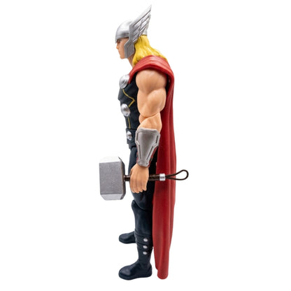 ZD Toys Marvel Avengers Thor 9 Inch Action Figure with Hammer – Superhero Collectible Toy for Kids & Fans