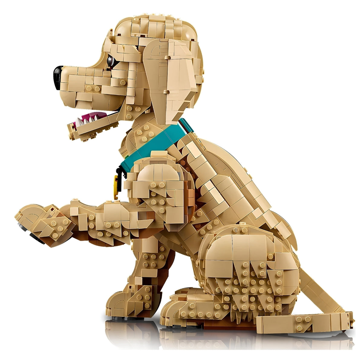 LEGO Icons 11384 Golden Retriever Puppy Building Set for Adults, 2102 Pieces, Realistic Dog Model, Collectible Animal Figure & Home Decor Display Set, Gift for Dog Lovers