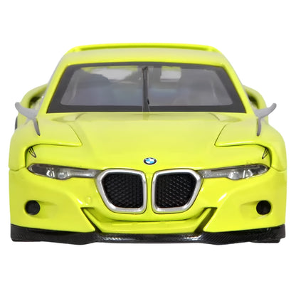 MSZ 1:24 Scale BMW 3.0 CSL Hommage Green Diecast Model Car | Metal Body Collectible Sports Car with Opening Features | Street Series | Ages 14+