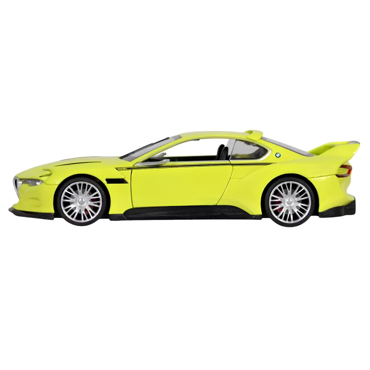 MSZ 1:24 Scale BMW 3.0 CSL Hommage Green Diecast Model Car | Metal Body Collectible Sports Car with Opening Features | Street Series | Ages 14+