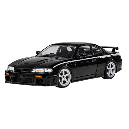 Hot Wheels Premium 1:64 Scale Nissan NISMO 270R (S14) 1994 Black Diecast Sports Car – Modern Classics JDM Collectible Model with Real Riders Wheels
