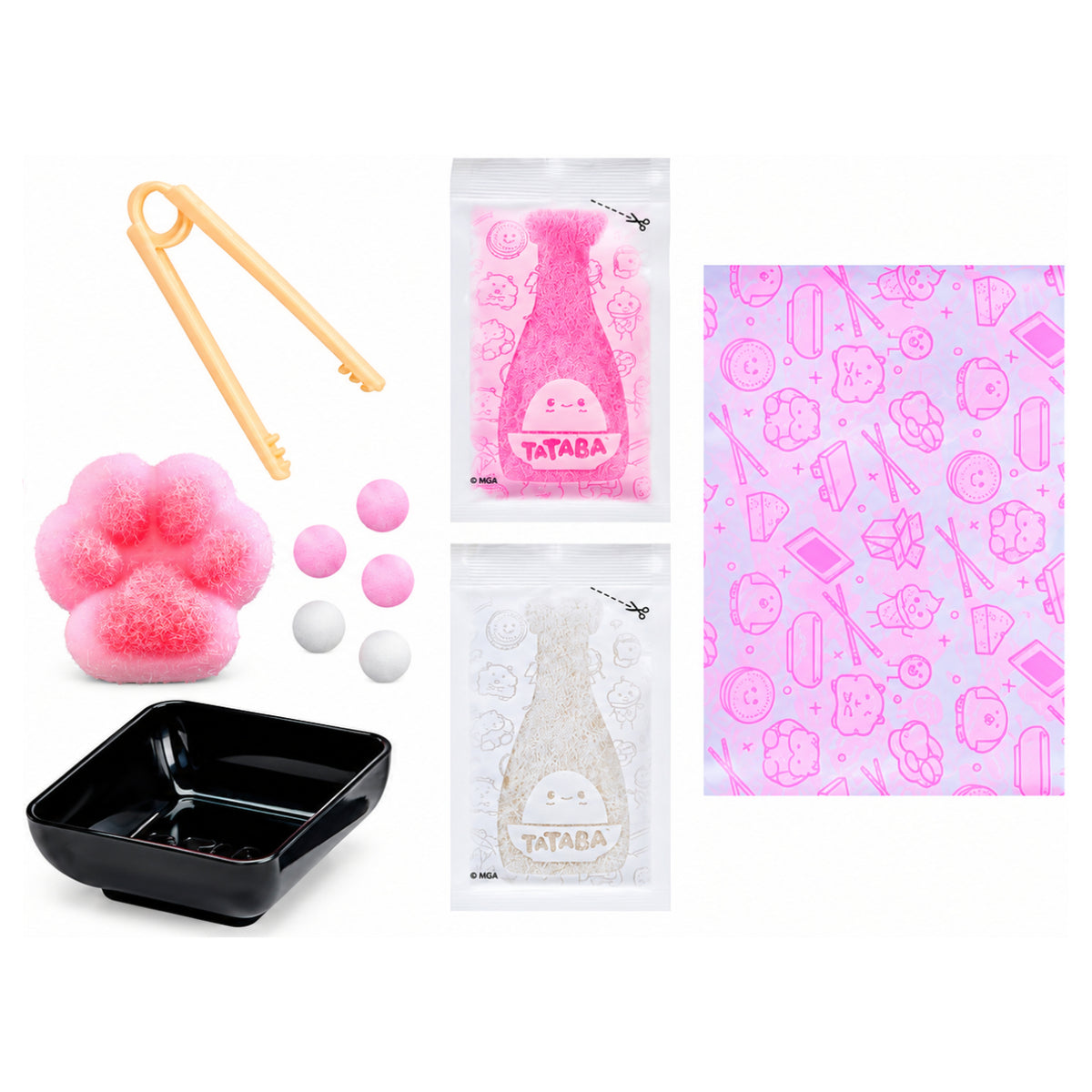 Tataba DIY Flocking Squishy Blind Box – Cute Collectible Mystery Character Toy & Creative Craft Kit for Kids Ages 3+