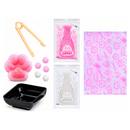 Tataba DIY Flocking Squishy Blind Box – Cute Collectible Mystery Character Toy & Creative Craft Kit for Kids Ages 3+