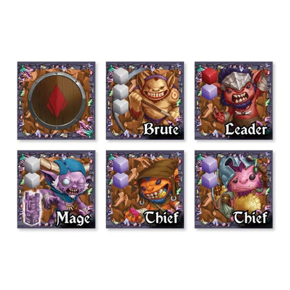Delve Board Game by Indie Boards & Cards | Fantasy Dungeon-Building Adventure Strategy Game | Explore Dungeons, Battle Monsters & Collect Treasure