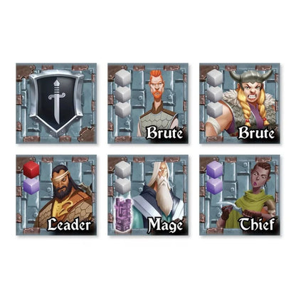Delve Board Game by Indie Boards & Cards | Fantasy Dungeon-Building Adventure Strategy Game | Explore Dungeons, Battle Monsters & Collect Treasure