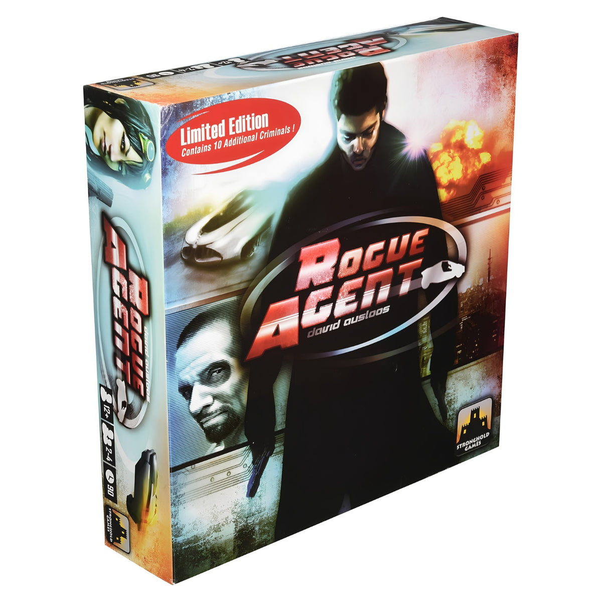 Stronghold Games Rogue Agent Board Game | Strategic Espionage & Secret Agent Game for Adults | Competitive Action & Mission-Based Gameplay | Multicolor