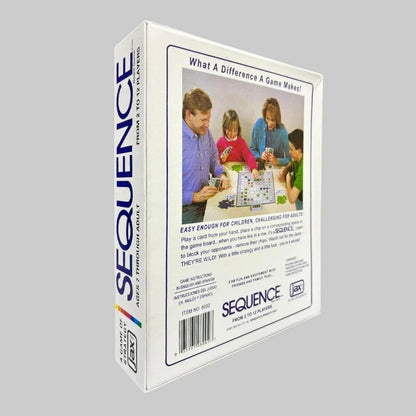 (Damaged Box) Sequence Board Game – Original Classic Strategy Game for 2 to 12 Players | Family & Party Board Game