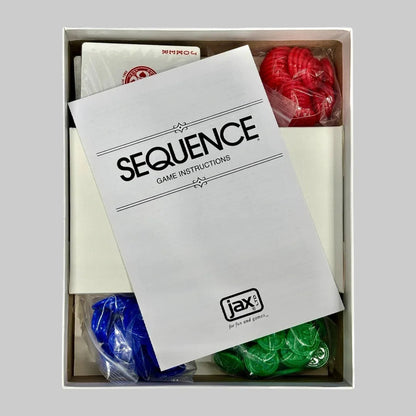 (Damaged Box) Sequence Board Game – Original Classic Strategy Game for 2 to 12 Players | Family & Party Board Game