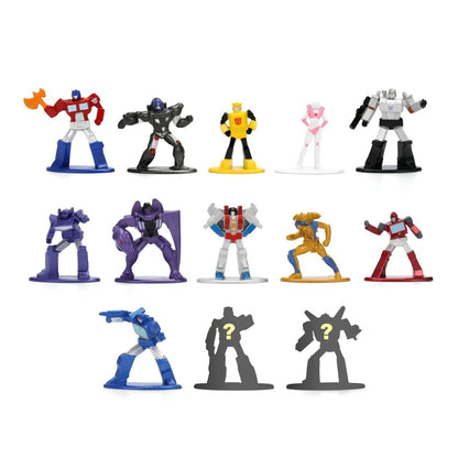 Jada Nano Metalfigs Transformers Mystery Figure Blind Bag | Die-Cast Mini Collectible Mystery Toy