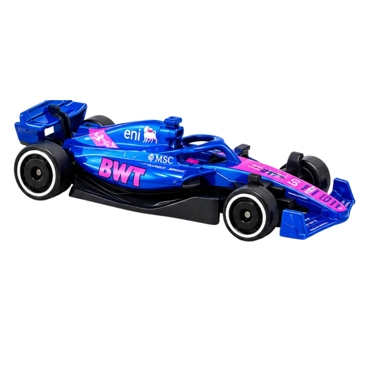 Hot Wheels Formula 1 2025 JKG12 (01806) Pack of 5 Diecast Racing Cars 1:64 Scale – Red Bull, Mercedes, Alpine, Haas & Williams F1 Collectible Toy Cars