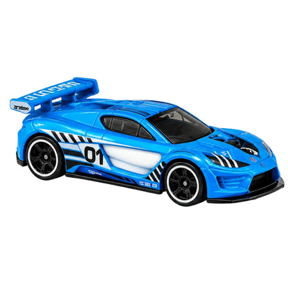 Hot Wheels 1:64 HW Motor Show JKG17 (01806) Pack of 5 Diecast Toy Cars – Premium Sports Cars & Supercars Collectible Racing Car Gift Set for Kids & Collectors