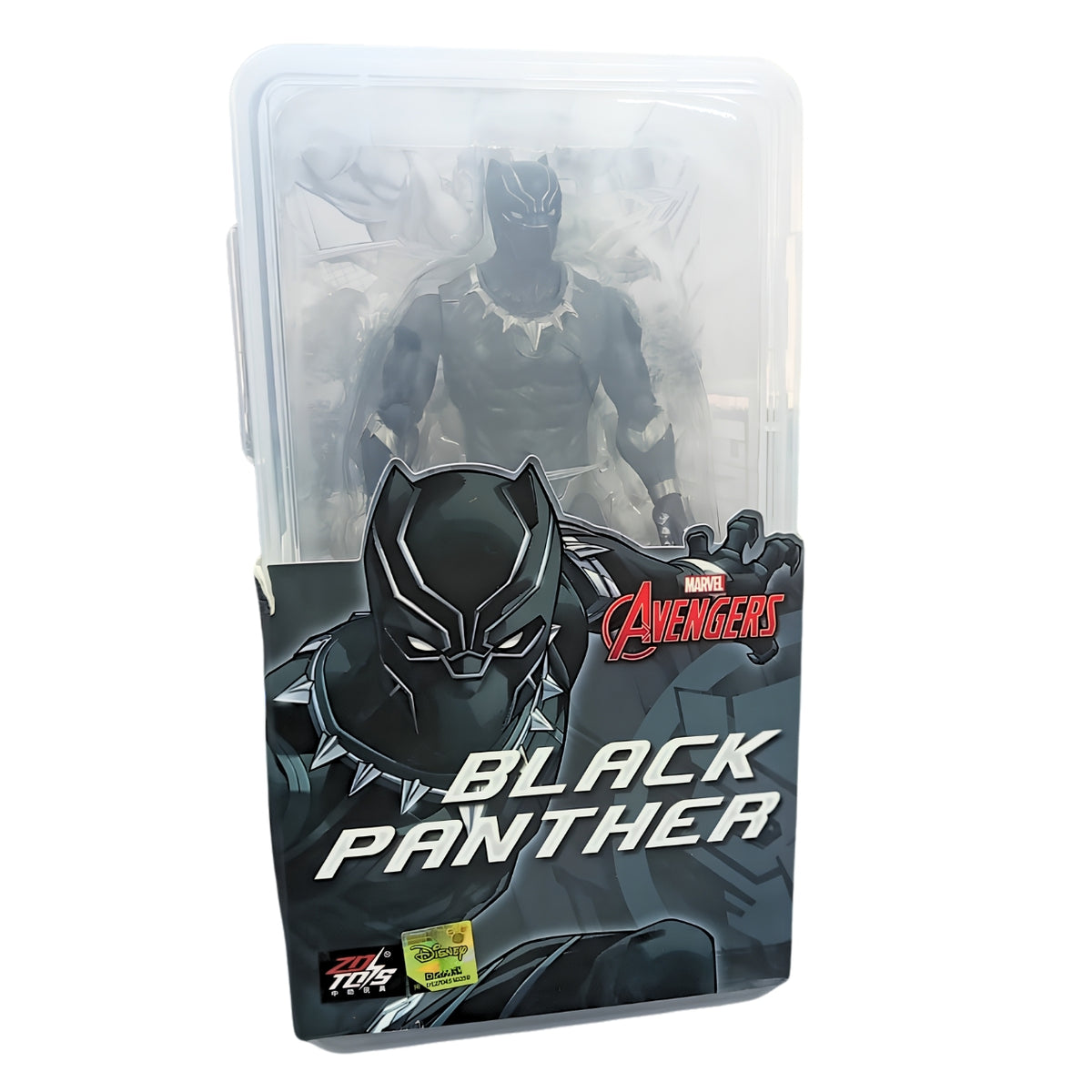 ZD Toys Marvel Avengers Black Panther 9 Inch Action Figure – Wakanda Superhero Collectible Display Figure