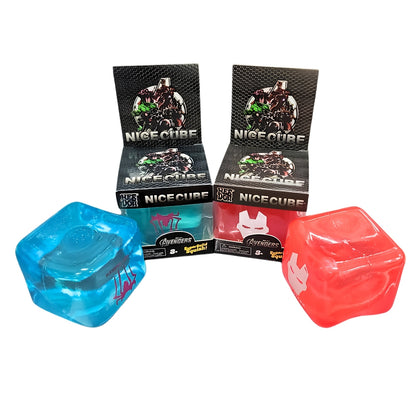 NeeDoh Nice Cube Marvel Avengers Super Solid Squishy Fidget Toy – Tony Stark Iron Man, Hulk & Spider-Man Stress Relief Sensory Squish Toy for Kids – Random Design, 1 Pc