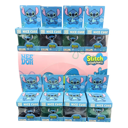 Stitch Squarepants Nice Cube Squishy Toy for Kids – Soft Squeeze Stress Relief Sensory Fidget Toy, Cute Cartoon Squishy Cube for Relaxation, Party Favour & Gift – Random Colour/Design, 1 Pc