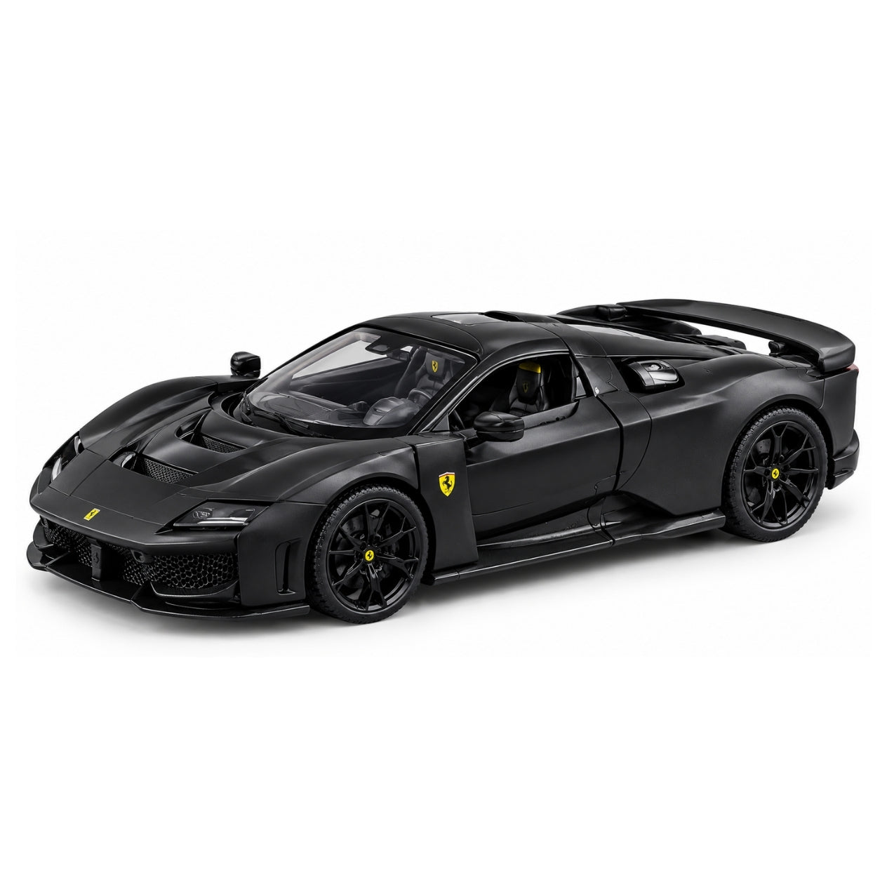 Ferrari F80 Black Bburago 1/24 — view 2