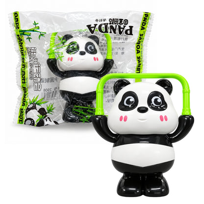 Mini Panda Roller Toy for Kids, Cute Wind-Up Rolling Panda Toy with Moving Action, Battery-Free Mechanical Animal Toy, Black & White Panda, Pack of 1