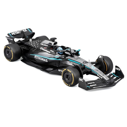 Bburago 1:43 Mercedes-AMG Petronas Formula One Team F1 W16 E Performance George Russell #63 Die-Cast Racing Model Car Collectible for F1 Fans & Motorsport Collectors