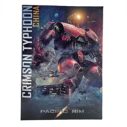 Crimson Typhoon Jaeger 7" Movable Action Figure Toy Statue Pacific Rim