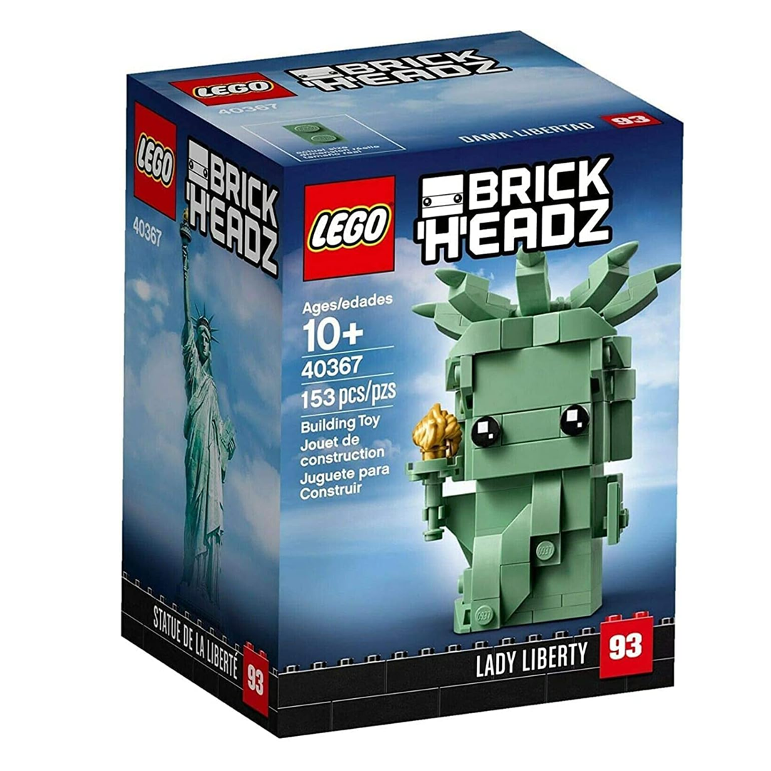 LEGO - 40367 - Brickheadz - Lady Liberty/Statue of Liberty - 93 (153 Pieces)