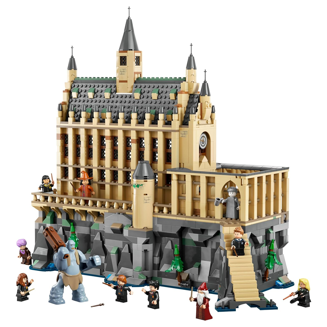 LEGO 76435 Harry Potter Hogwarts Castle: The Great Hall Building Blocks (1732 Pieces)