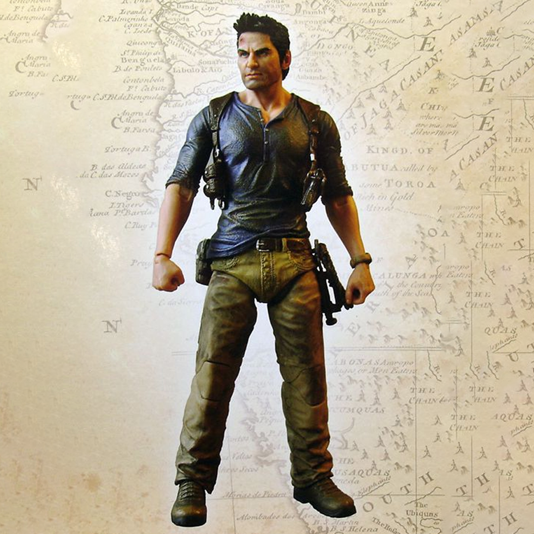 Uncharted 4 Ultimate Nathan Drake Action Figure Model Collectible Statue (7" Scale)