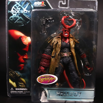 New Hellboy Battle Damaged HB 7" Action Figure Exclusive 1/12 Scale Collection