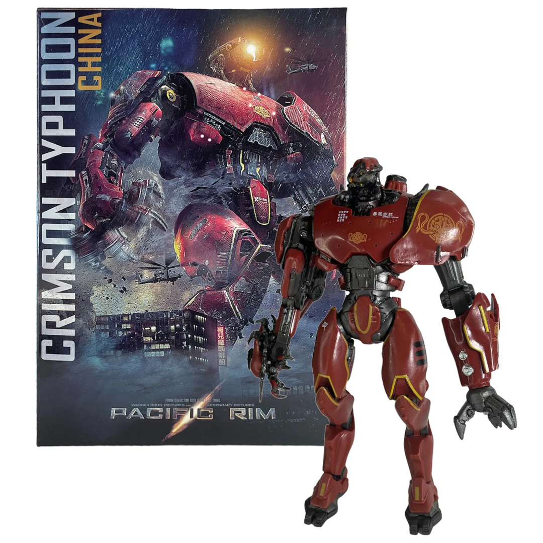 Crimson Typhoon Jaeger 7" Movable Action Figure Toy Statue Pacific Rim