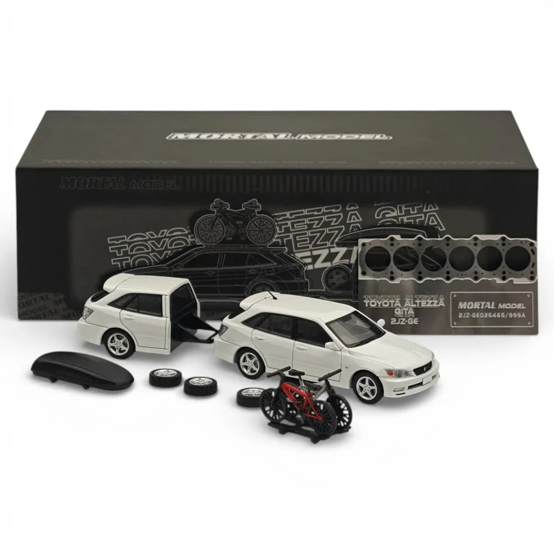 Mortal Model 1:64 Toyota Altezza Gita Diecast Car | Detailed Wagon