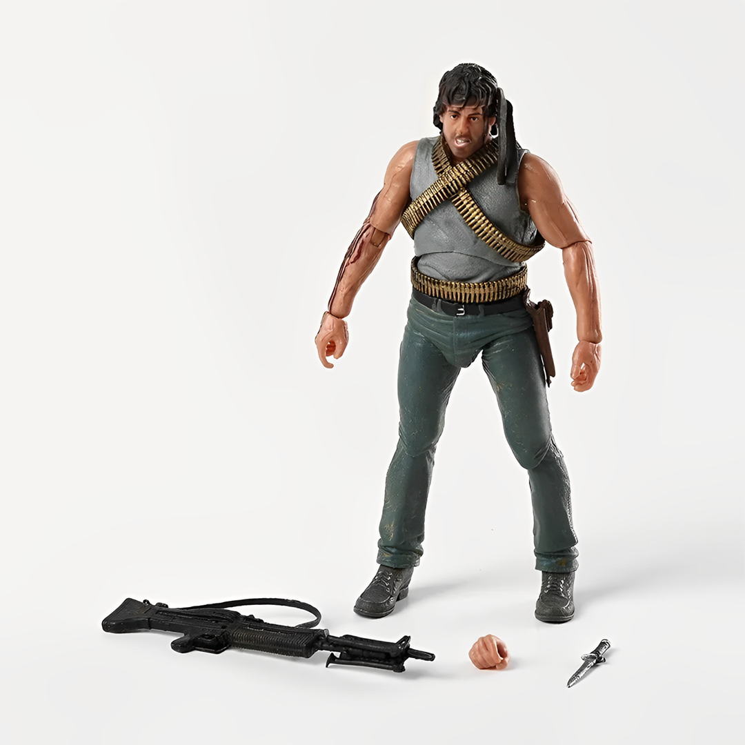 NECA First Blood - John J. Rambo Survival Version 7" Action Figure