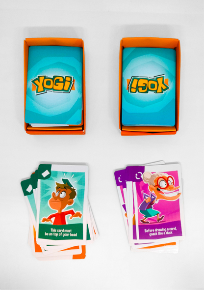 Yogi Party Game by Blue Orange Games – Hilarious Physical Party Game for 3–12 Players | Ages 8+