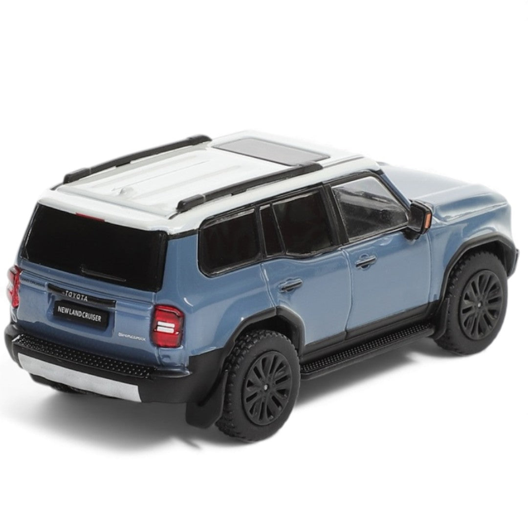 GCD 1:64 Toyota Land Cruiser Prado 250 – Blue with White Top | Premium Diecast Model