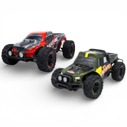 TKKJ 1:16 Scale RC Monster Truck Banshee 4WD High Speed Off-Road Remote Control Car – Dual Color Variants