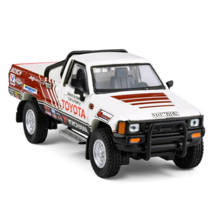 PARA64 1:64 Toyota Hilux Class 7S Racing Truck 1985 – Diecast Model Pickup (White)