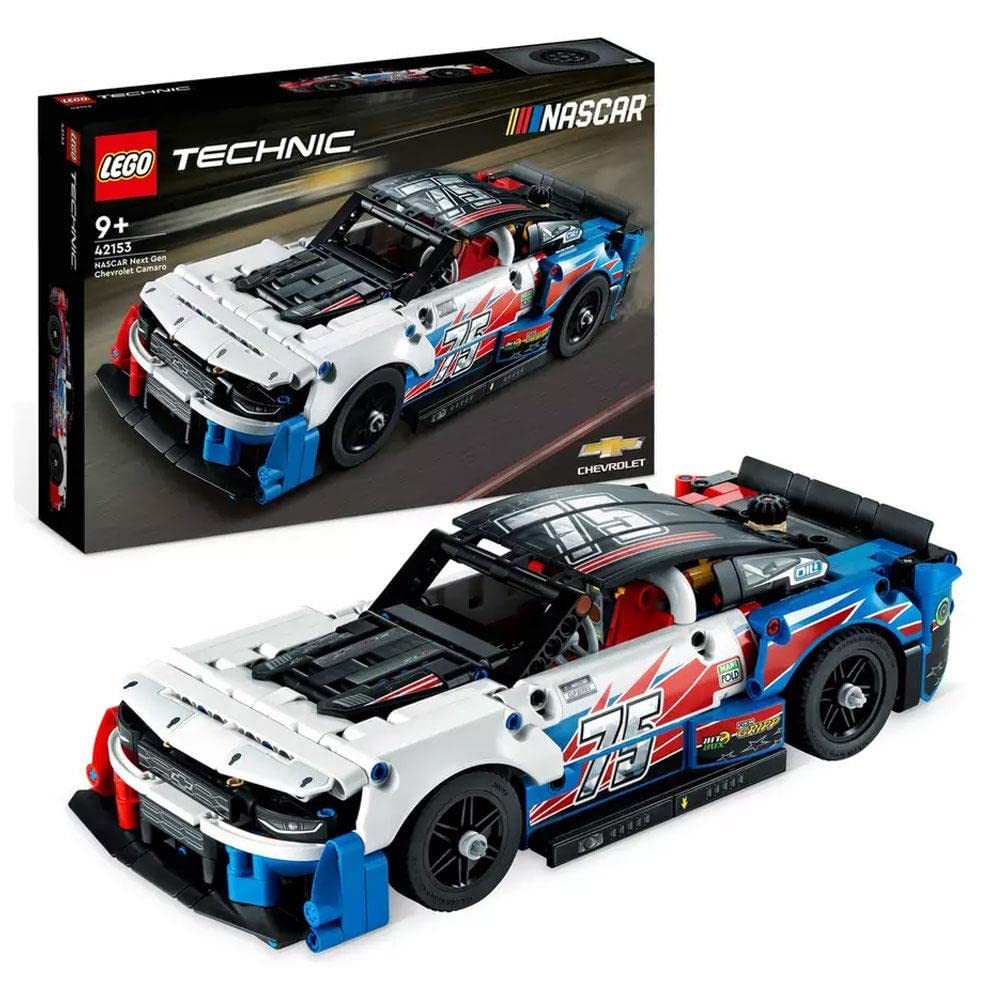 LEGO 42153 Technic NASCAR Next Gen Chevrolet Camaro ZL1 42153 Building Toy Set (672 Pieces)