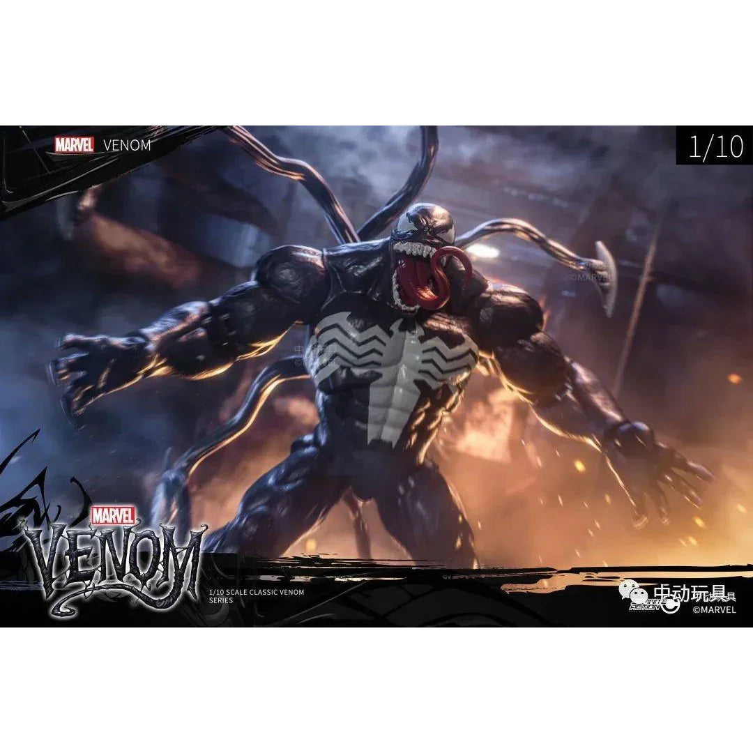 ZD Toys Ultimate Action Figure Venom Collectible Figure – Ultimate 1:10 Scale Action Figurine | Symbiote Full Set - Jaiman Toys