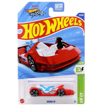 Hot Wheels 5-Car Die-Cast Set – '91 Mazda MX-5 Miata HTD80 + Deora III HW EV Series + Speed Dozer + Roll Cage 233/250 + Nissan Skyline 2000GT-R LBWK | 1:64 Scale