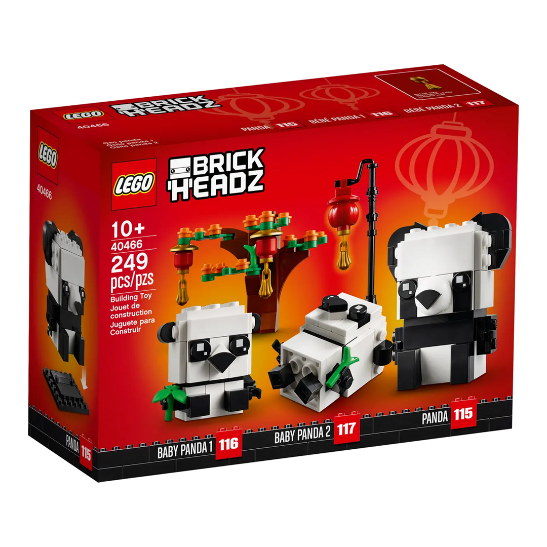 LEGO 40466 Chinese New Year Pandas (249 Pieces)