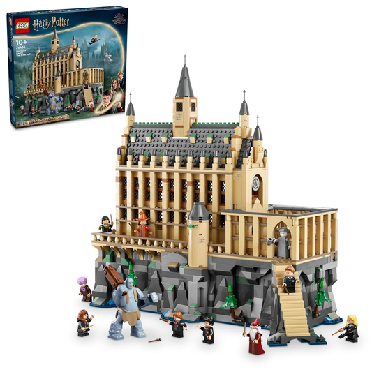 LEGO 76435 Harry Potter Hogwarts Castle: The Great Hall Building Blocks (1732 Pieces)