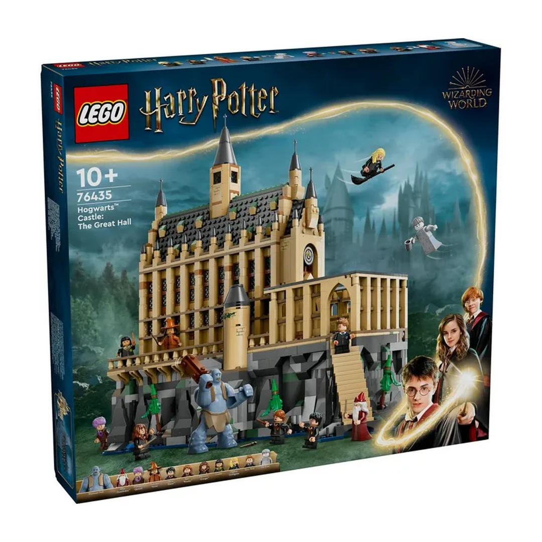 LEGO 76435 Harry Potter Hogwarts Castle: The Great Hall Building Blocks (1732 Pieces)