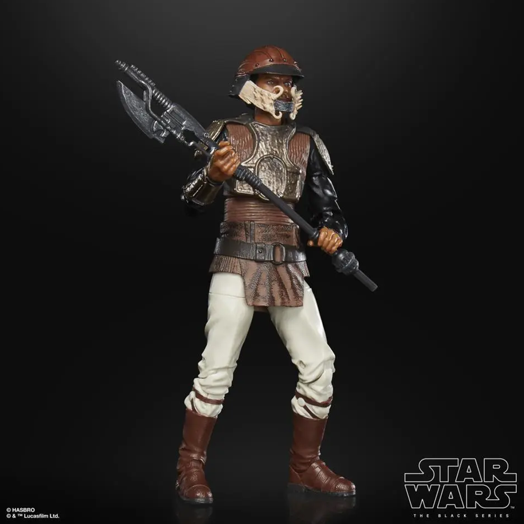 Star Wars The Black Series Archive Lando Calrissian (Skiff Guard) Toy 6-Inch-Scale Action Figure